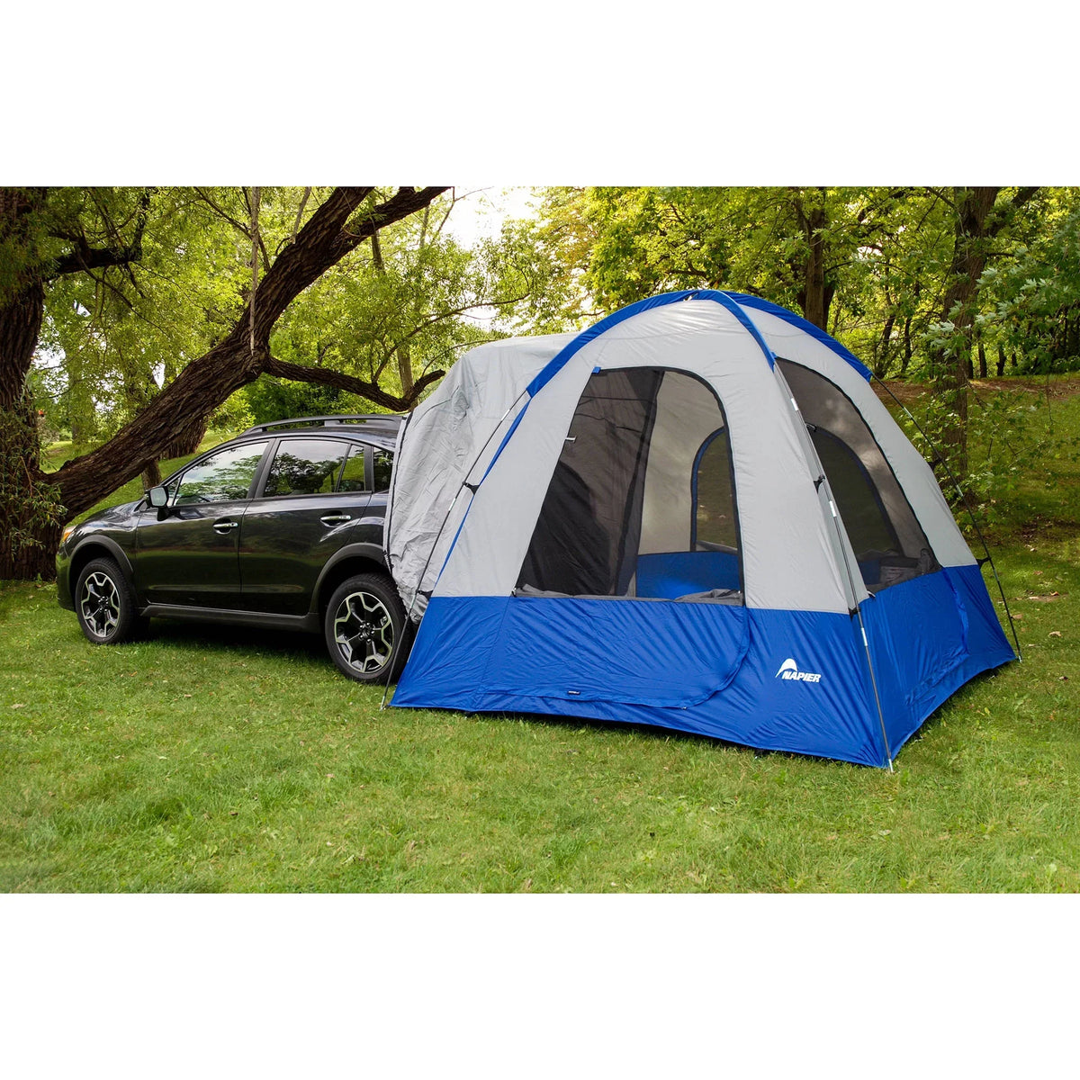 Napier Sportz Dome-To-Go Universal SUV Cargo 4 Person Camping Tent with Awning
