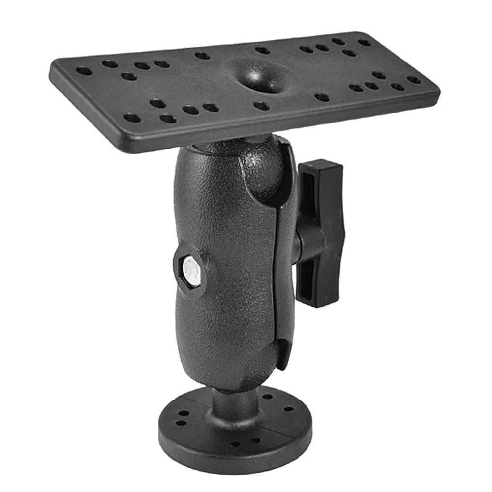 Portable Kayak Fishfinders Holder Fish Finder Ball Mount Base 360° Swivel Fish Finder Mount Fish Finder Kayak Accessory