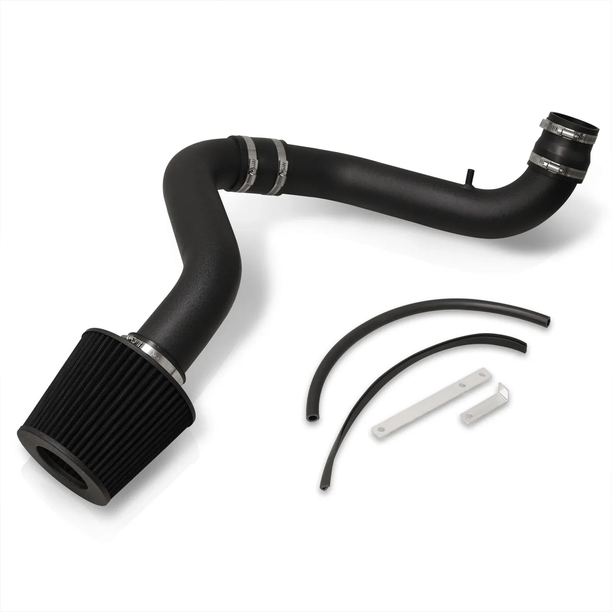 AJP Distributors JDM Black Cold Air Intake CAI Induction Pipe System + Filter Compatible/Replacement For Acura Integra GSR DC2 1.8L B18C 1994 1995 1996 1997 1998 1999 2000 2001 94 95 96 97 98 99 00 01