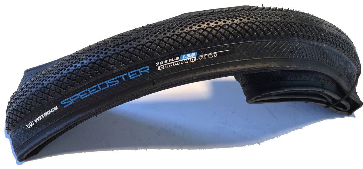 Vee Tire BMX Speedster 20x1 1/8 Folding Bead Bike Tire 28-451 BMX