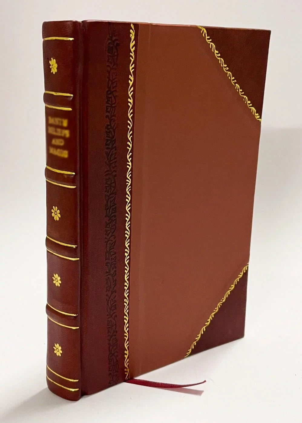 Manifesto D'Associazione All'Opera La Pace Del Mondo Per La Filosofia Di S. Tommaso D'Aquino Voto Del Sacerdote Ticinese Edoardo Ignazio Daldini (1870) [Leather Bound]